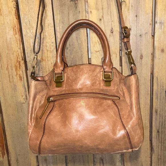 Elliott Lucca Brown Leather Satchel - Picture 14 of 14